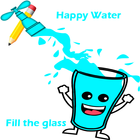 Fill out the glass and make it happy biểu tượng