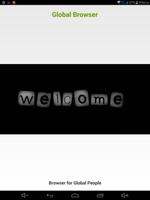 Global Browser For Android capture d'écran 2