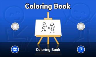 Coloring Book Affiche