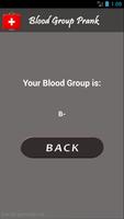 Blood Group Scanner Prank capture d'écran 1