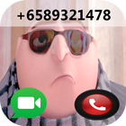 a video call from Felonious Gru Prank icon