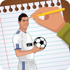 Draw Ronaldo 3d أيقونة