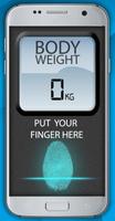 Body Weight Fingerprint Simulator capture d'écran 1