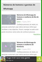 Números Whatsapp Brasil capture d'écran 1