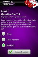 FreePlay Casino Quiz 截圖 2