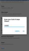 Pedometer App capture d'écran 3