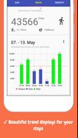 Simple Pedometer ( Accurate ) 스크린샷 1