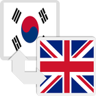 Traduction anglais-coréen icône