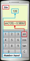 Trigonometric calculations screenshot 1