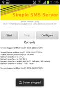 Simple SMS Server capture d'écran 2