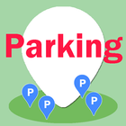 Encontrar um estacionamento próximo - Parking maps ícone