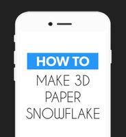 Make a 3D Paper Snowflake‏‎ تصوير الشاشة 2