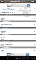 Global Music Billboard -MV&MP3 imagem de tela 1