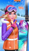 Fashion Star Ski Holiday Salon Affiche