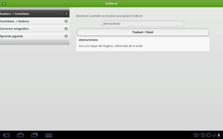 Euskeraz ikasi tablet edition capture d'écran 1