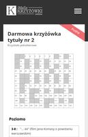 iMaSz Krzyżówki capture d'écran 2
