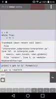 2 Schermata Pyonic Python 3 interpreter
