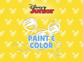 Disney Junior Paint&Color Affiche