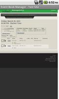 Event Book Manager screenshot 2