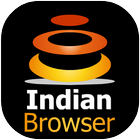 Indian Browser - 4G Browser أيقونة