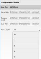Anagram Word Finder - Solver 截圖 1