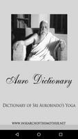 Auro Dictionary:Sri Aurobindo Affiche