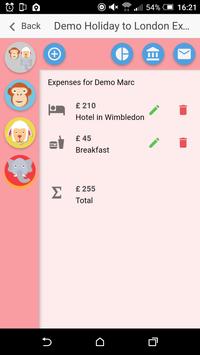 holiday expenses calculator