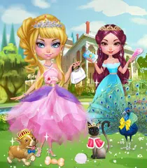 公主與她的皇家寵物－ 青春少女及小動物換裝打扮游戲！ APK 下載