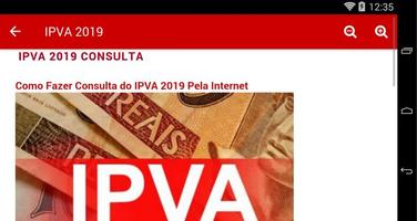 برنامه‌نما Tabela IPVA 2019 - Consulta عکس از صفحه