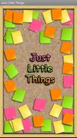 Just Little Things Affiche