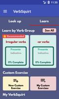 VerbSquirt Spanish Verbs - FULL VERSION Poster