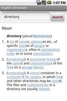 English-English Dictionary ảnh chụp màn hình 1