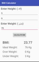 BMI Calculator capture d'écran 1