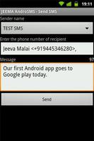 JEEMA Andro SMS (via HTTP API) 截圖 3