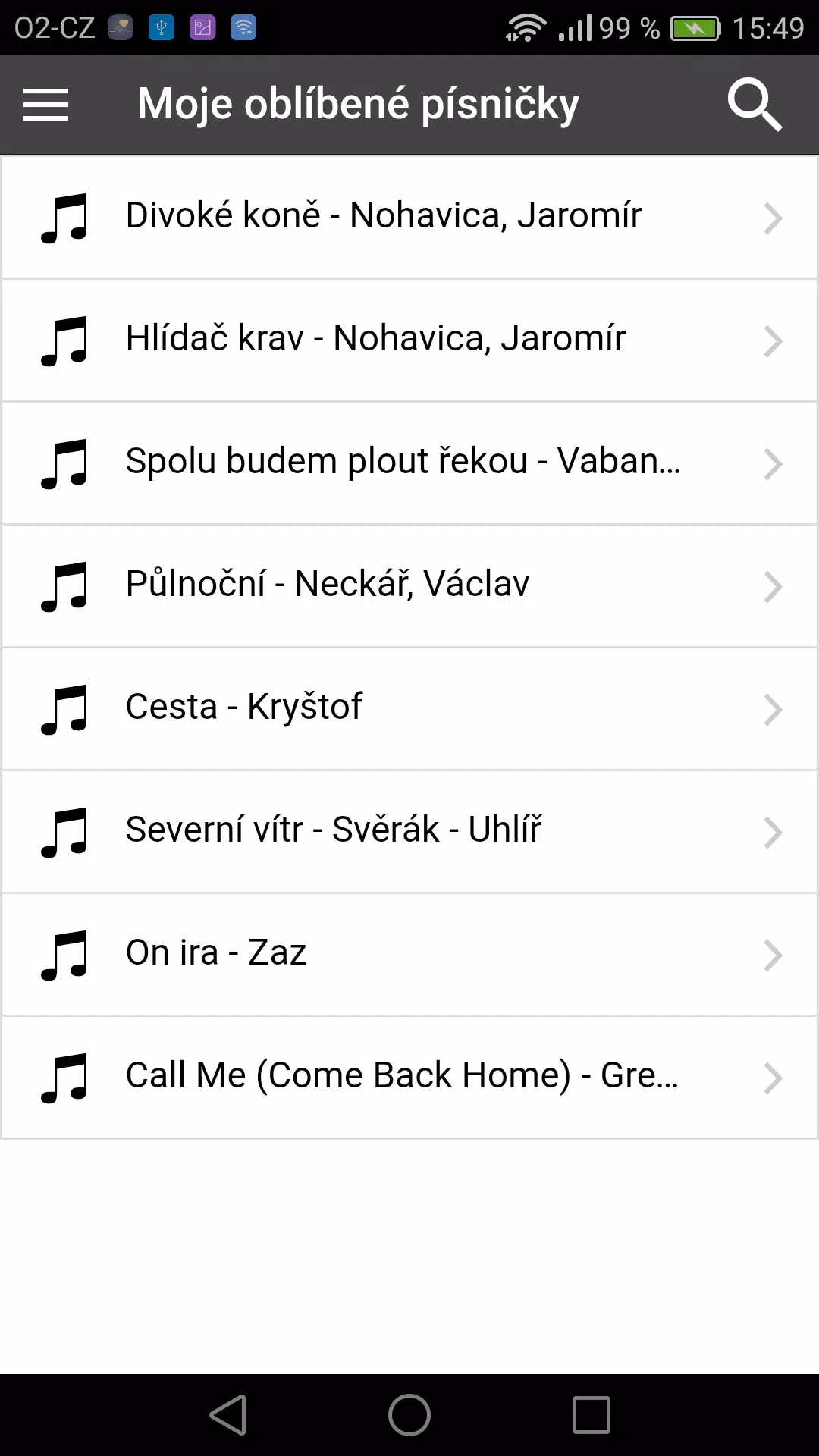 Písničky-Akordy APK for Android Download
