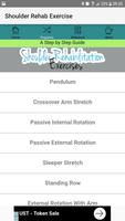 Shoulder Rehabilitation Exercises screenshot 2