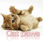 Cat paws　Photo collection icon