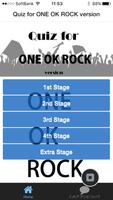 Quiz for ONE OK ROCK  version Affiche