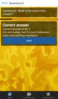 Quiz for Minecraft game test اسکرین شاٹ 3
