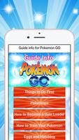 Guide info for Pokemon GO ポスター
