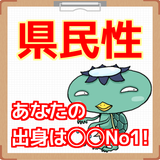 県民性を探る！面白いクイズ！雑学や豆知識にどうでしょう？ simgesi