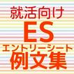エントリーシート 添削 例文（ES)  spi 書類選考通過