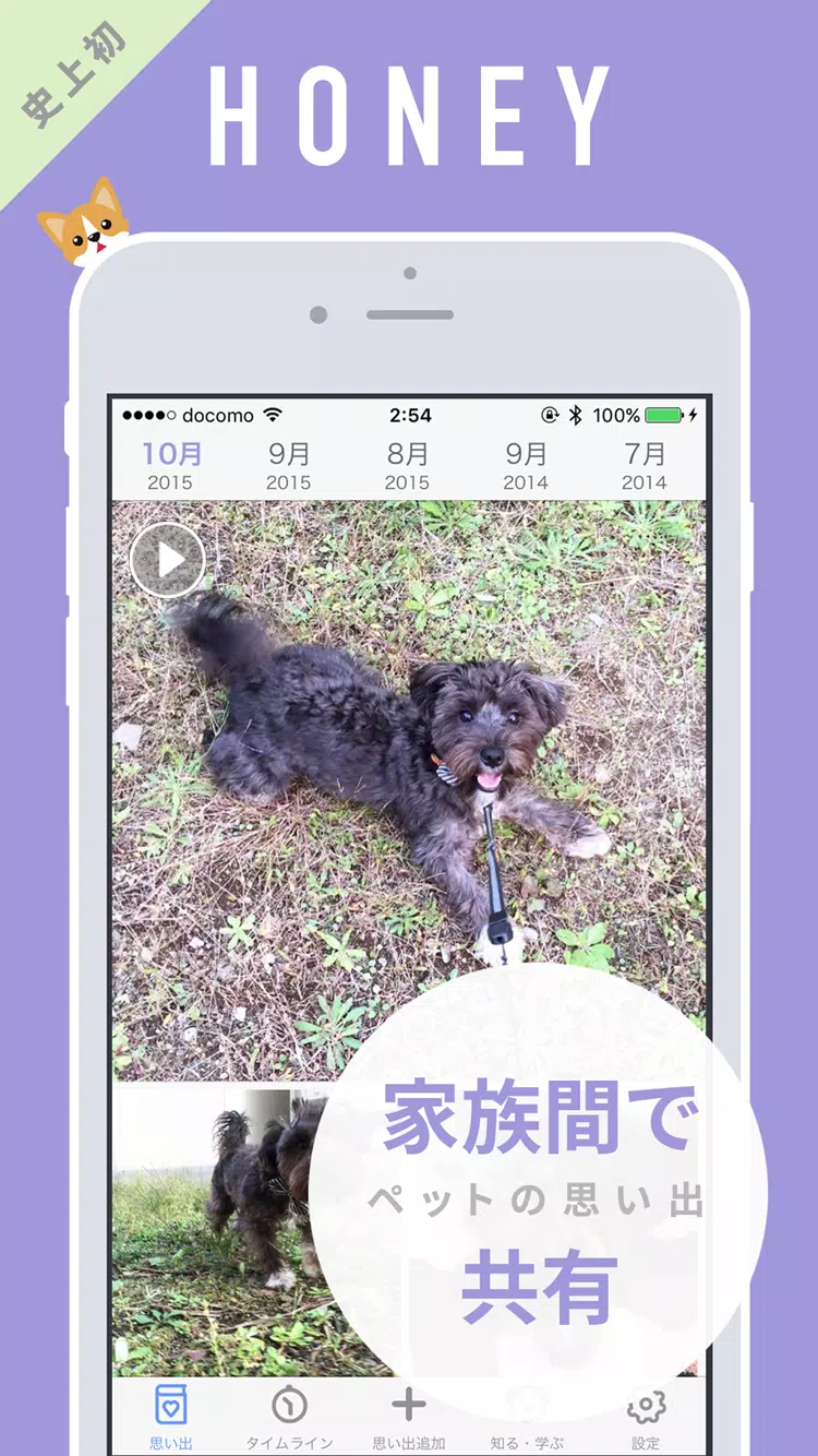 Android向けの犬 猫 ペットの家族アルバムアプリ Honey ハニー Apkをダウンロードしましょう
