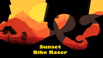 Sunset Bike Racer - Motocross poster