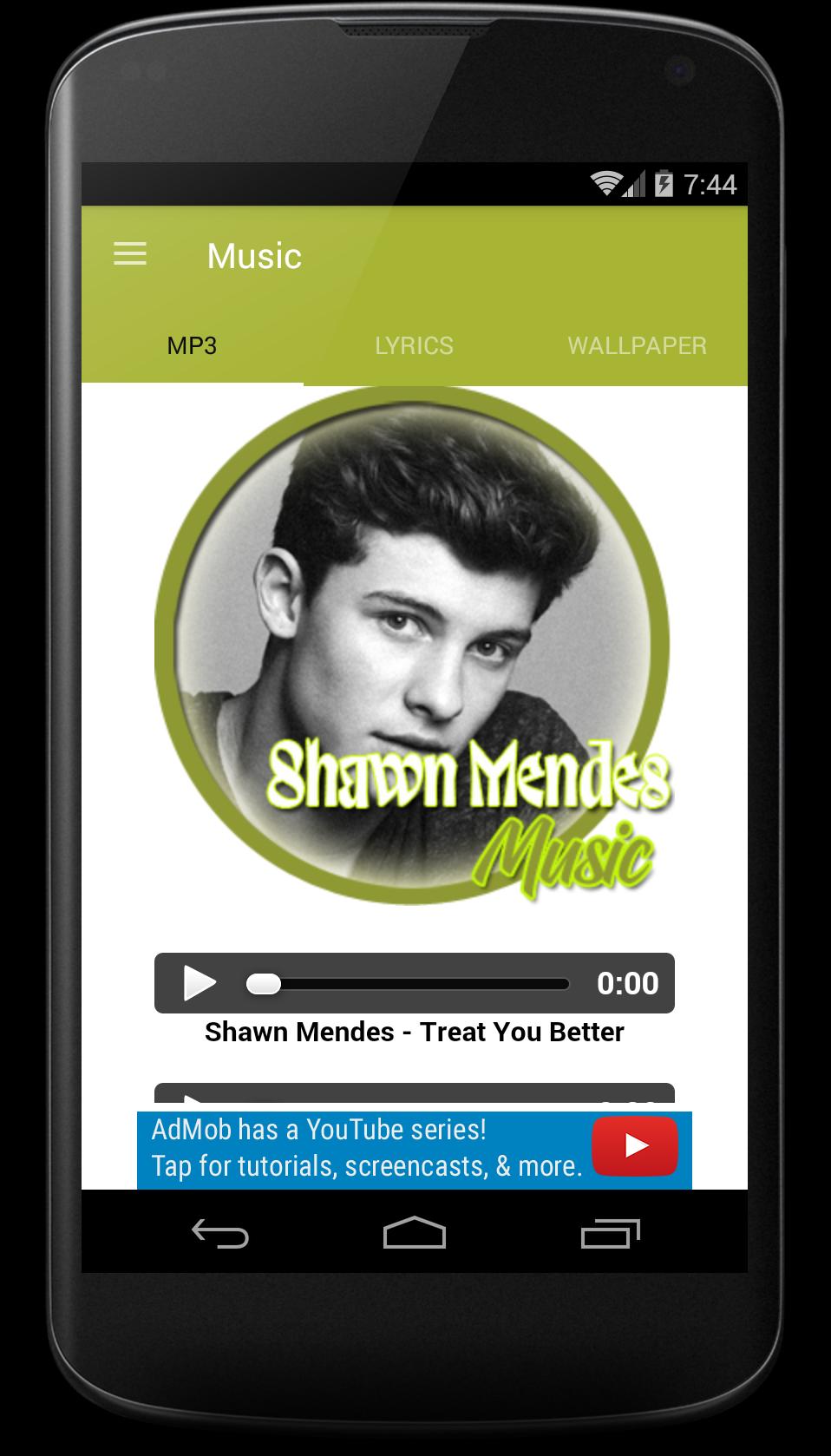 Shawn Mendes Songs+Lyrics APK برای دانلود اندروید