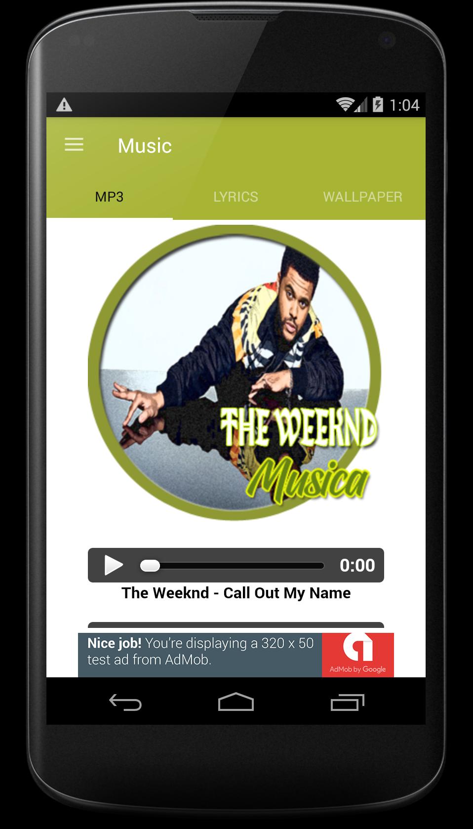 Call Out My Name - The Weeknd APK pour Android Télécharger