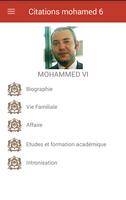 Citations mohamed 6 Affiche