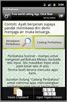 Peribahasa Dictionary screenshot 1