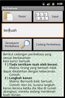 Peribahasa Dictionary captura de pantalla 2