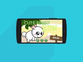 Poster Cute Rabbit Game